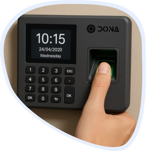 Biometric fingerprint attendance system – Dona Electronic Technologies