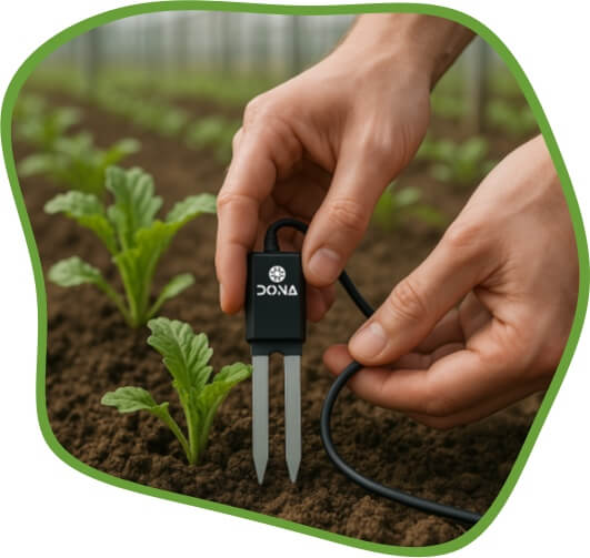 Smart soil moisture sensor in agriculture – Dona Electronic Technologies